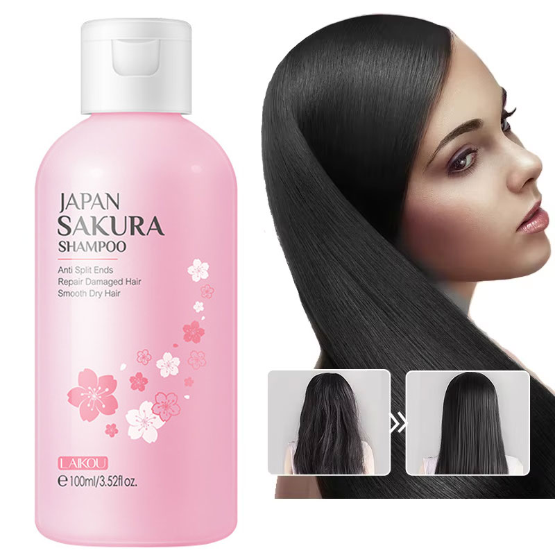 Hair Care Organic - LAIKOU Japan Sakura Shampoo Repair Damaged
