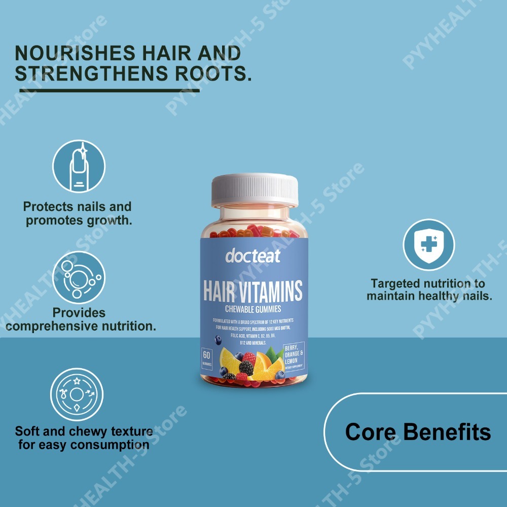 Hair Care Zinc - Hair Skin Nails Beauty Gummies with