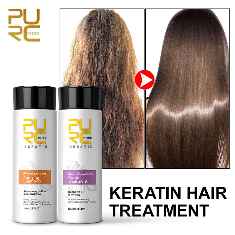 Hair Care Organic - PURC Brazilian Keratin Hair Treatment for