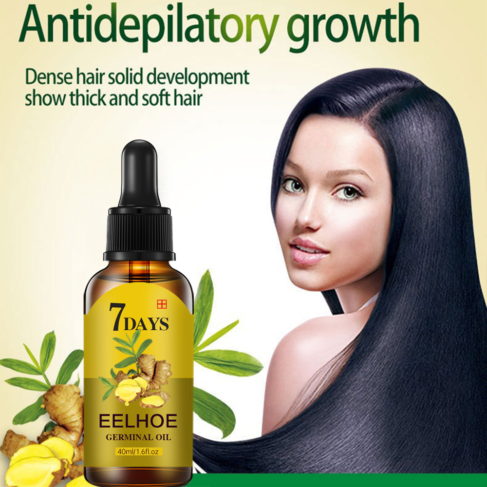 Hair Care Organic - Hair Ginger Essential Germinal Oil Moisturizing