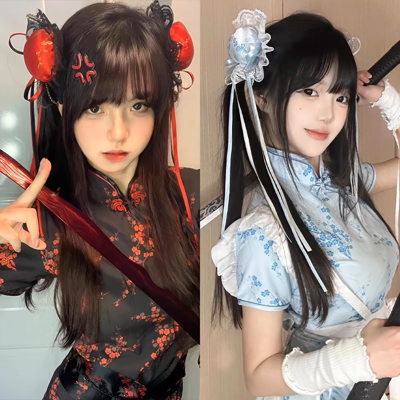 Clip In Hair Piece - Cute Bun Hairpin Chinese Style National