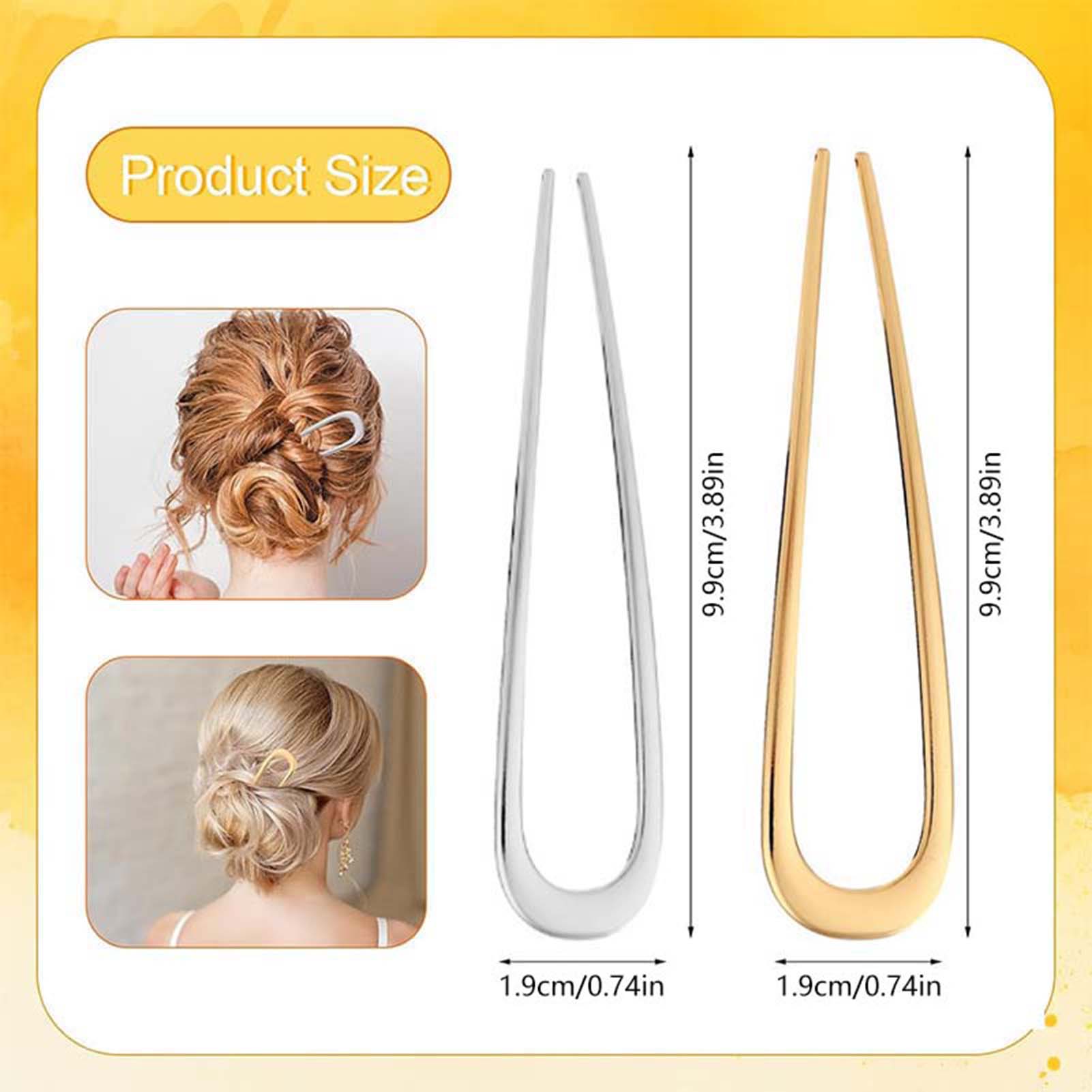 French U Shaped Hair Pins Vint - огляд і ціна Clip In Hair Piece