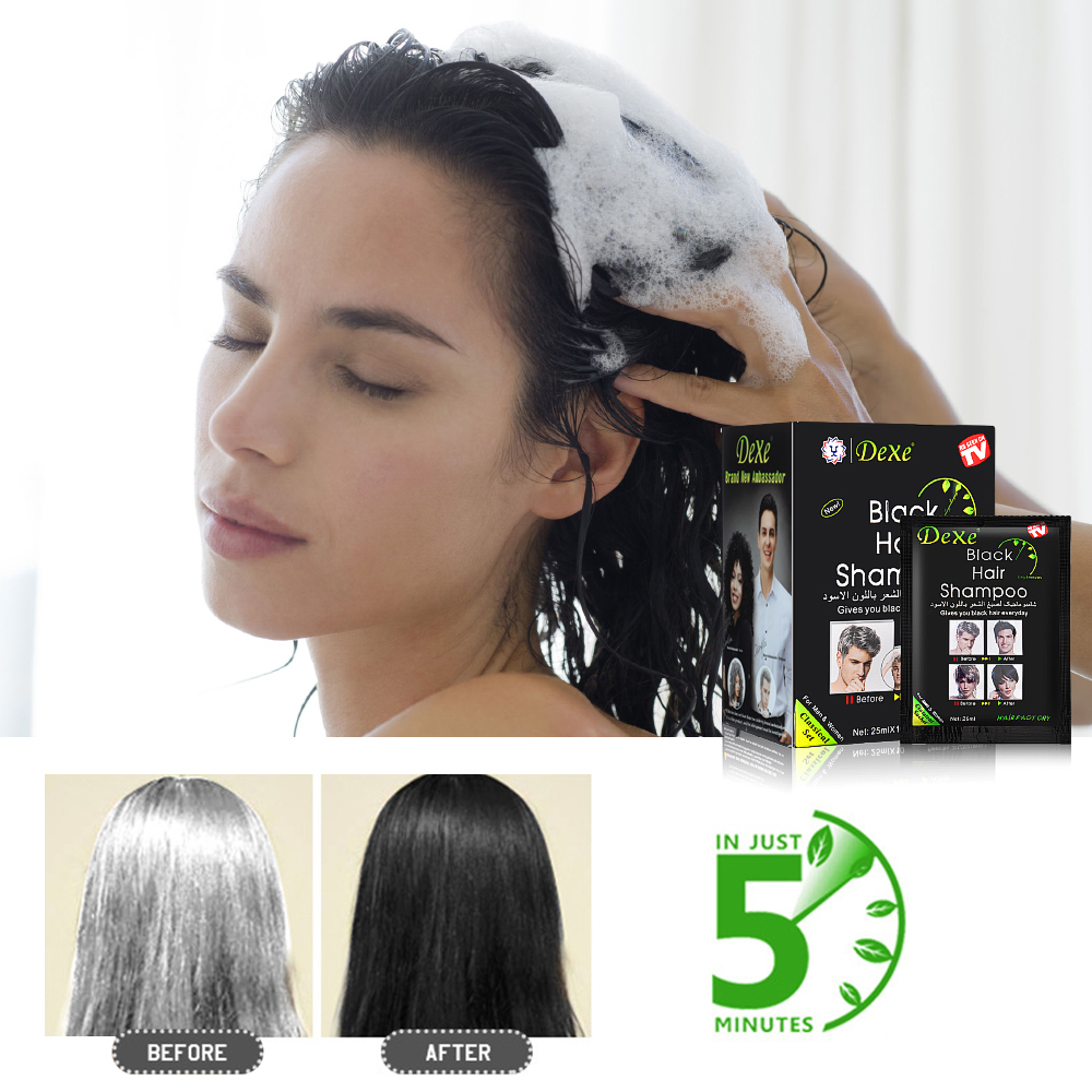 Herb Natural Hair Dye Shampoo  - огляд і ціна Hair Care Organic