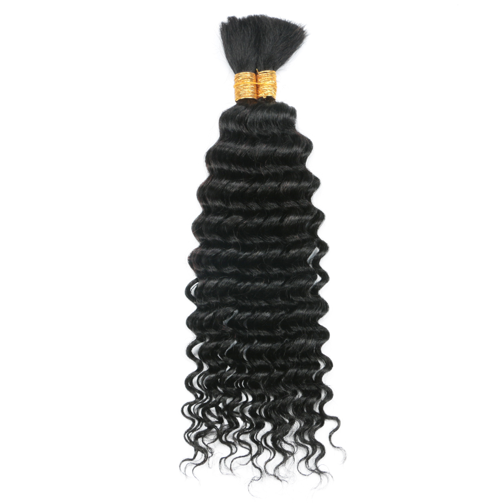 12A Deep Wave Bulk Hair Human  - огляд і ціна Hair Care Curly Hair