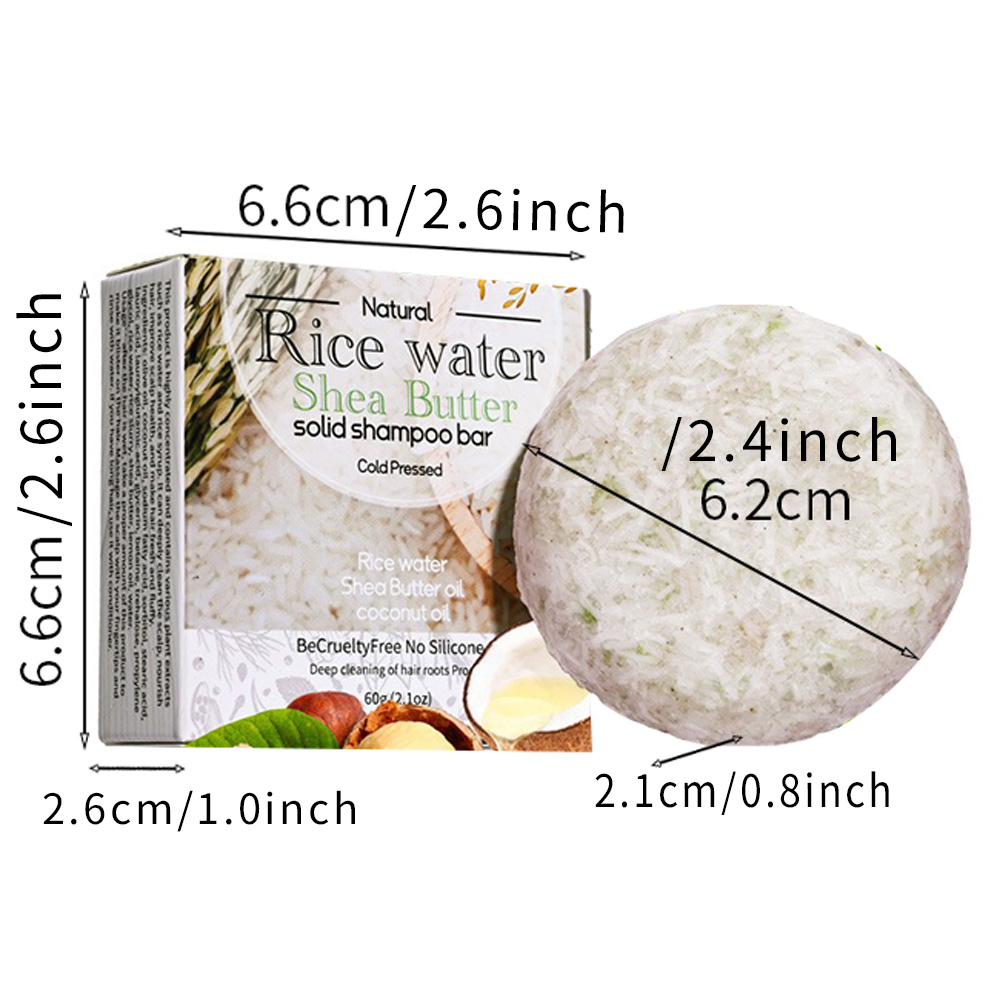 XF 60g Rice Shampoo Bar 100% N - огляд і ціна Hair Care Organic