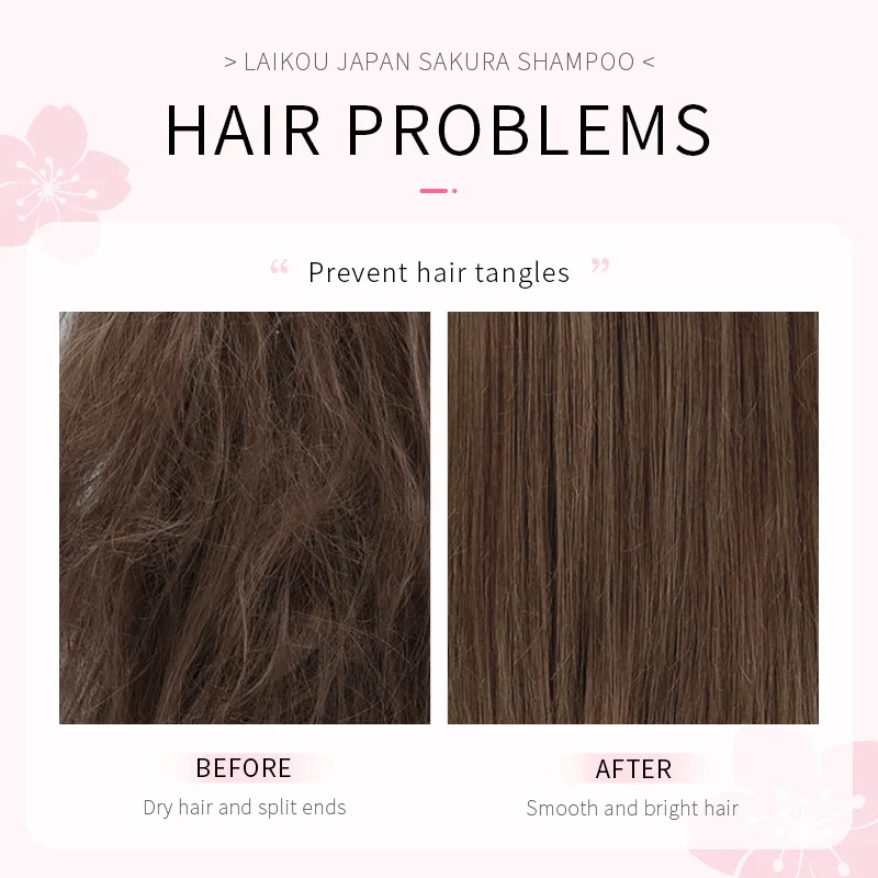 LAIKOU Japan Sakura  Shampoo R - огляд і ціна Hair Care Organic