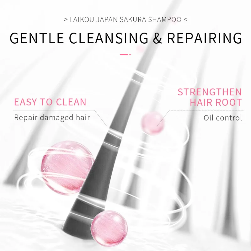LAIKOU Japan Sakura  Shampoo R - огляд і ціна Hair Care Organic