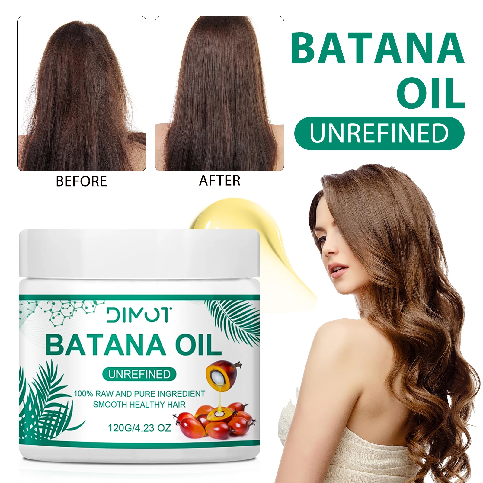 Hair Mask Batana Oil Hair Grow - огляд і ціна Hair Care Organic