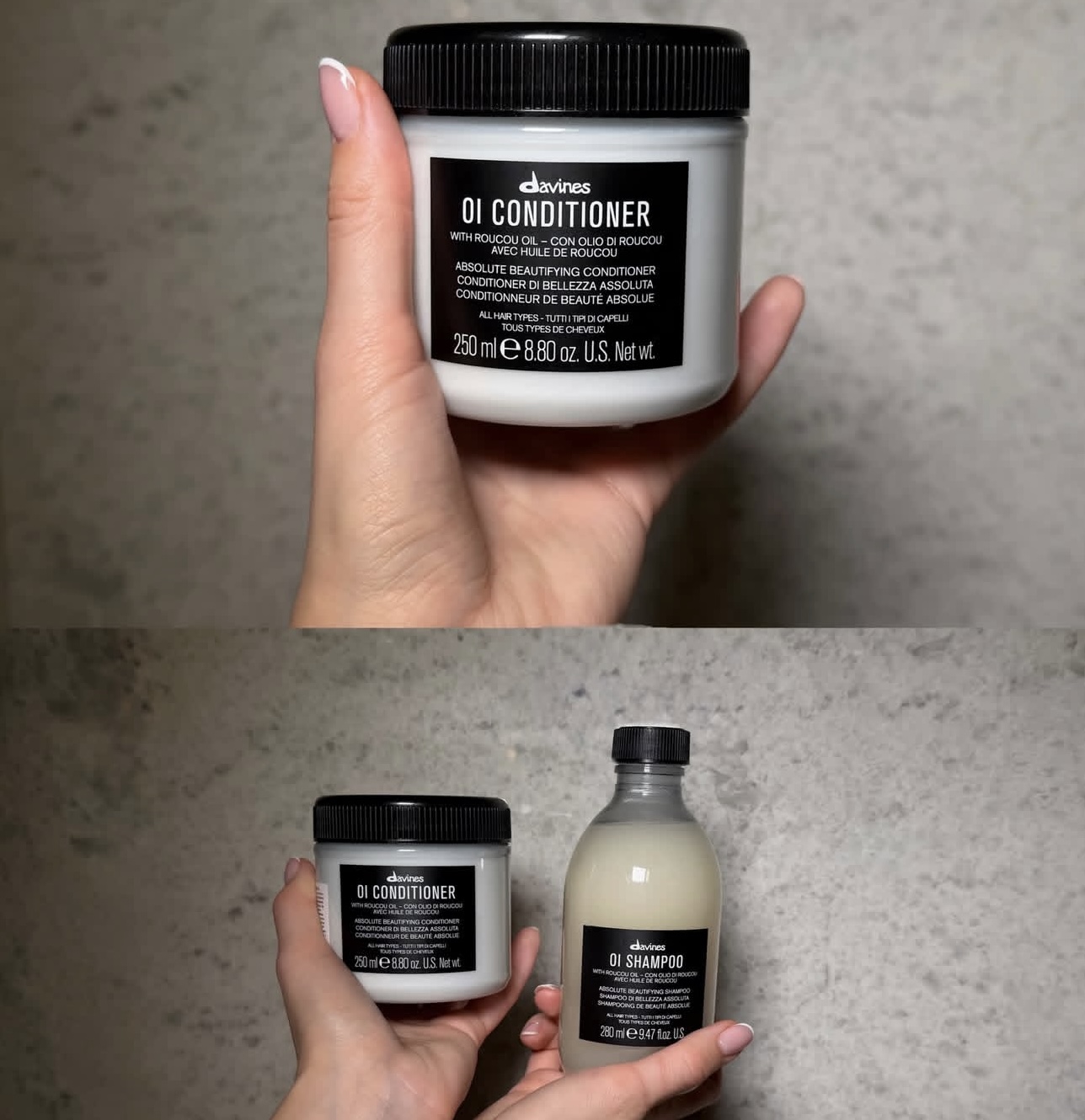 Davines OI Hair Shampoo Condit - огляд і ціна Hair Care Tonic