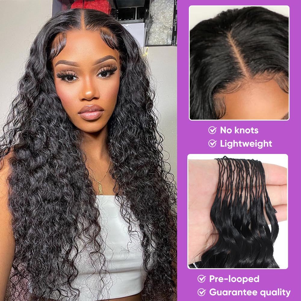 Crochet Human Hair Lightweight - огляд і ціна Hair Care Curly Hair