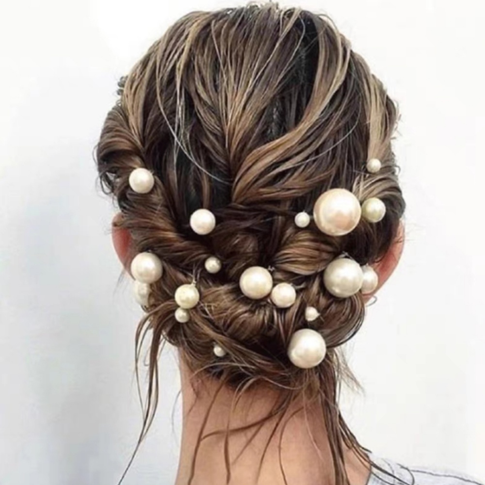 Pearl Crystal Hair Pins Comb S - огляд і ціна Clip In Hair Piece