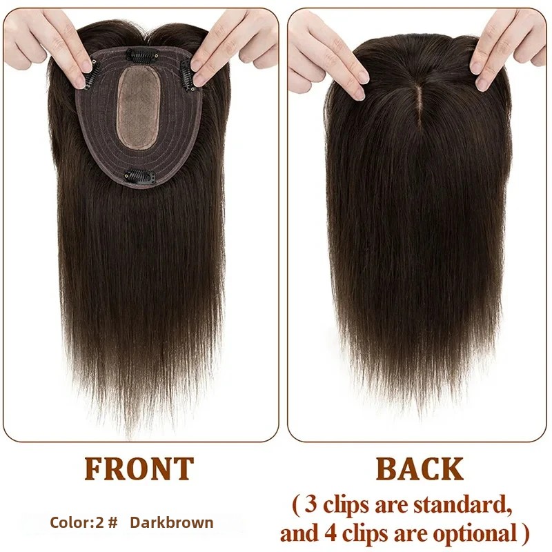 Straight Silk Top Base Topper  - огляд і ціна Clip In Hair Piece