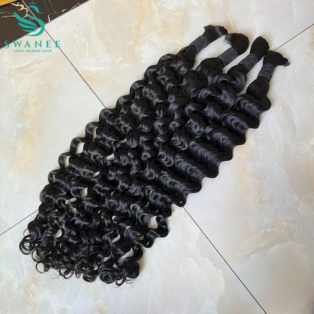 Water Wave 100% Human Hair Bul - огляд і ціна Hair Care Curly Hair