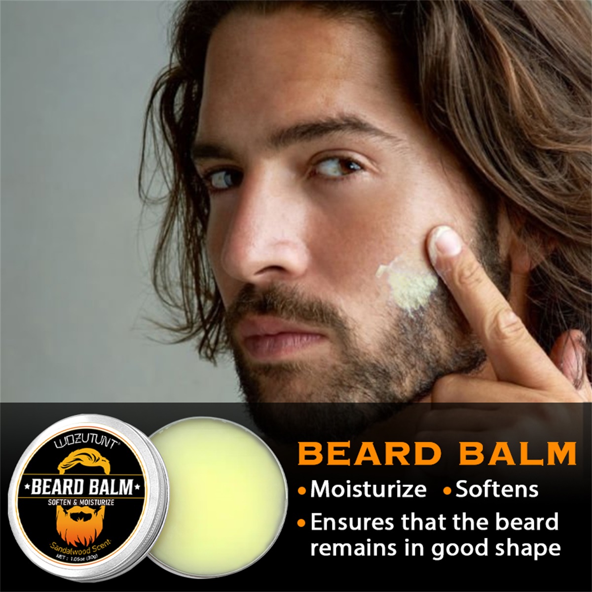 Beard Wash Moustache Balm and  - огляд і ціна Hair Care Kit
