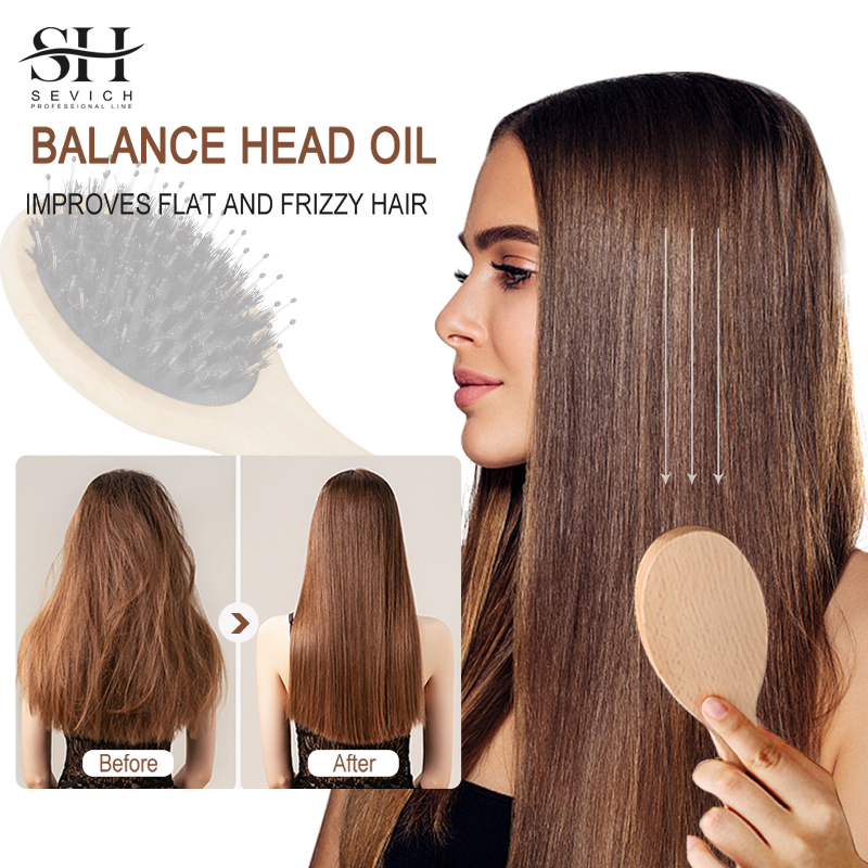 Natural Boar Bristle Hair Fluf - огляд і ціна Hair Care In Salon