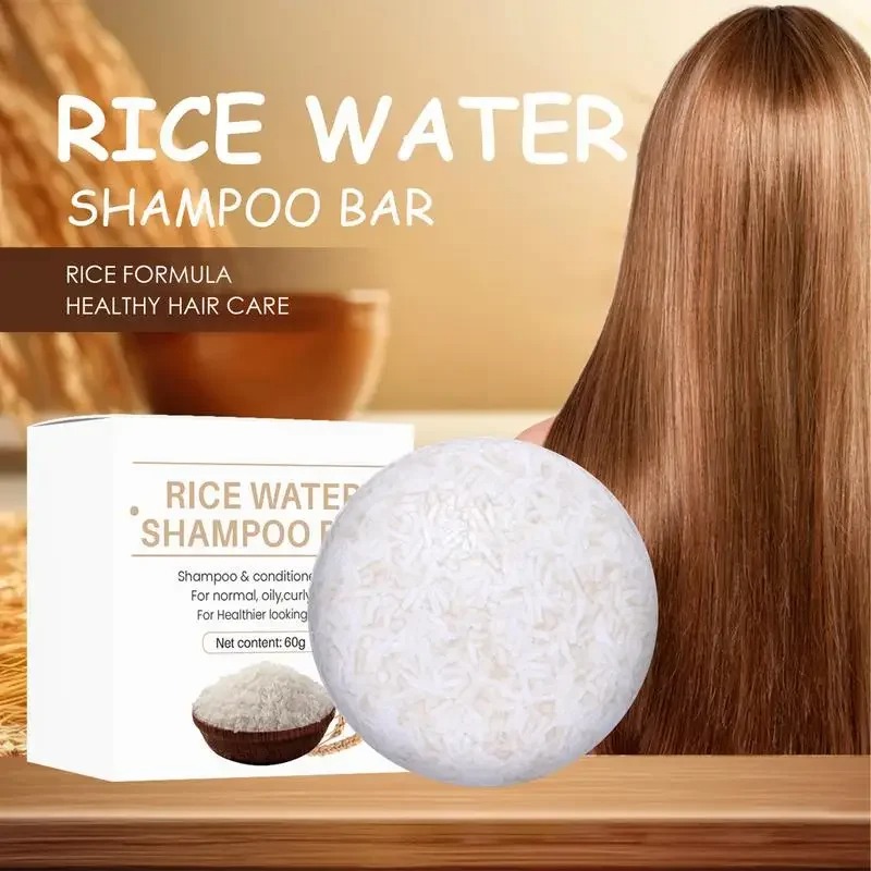 Organic Rice Shampoo Soap Bar  - огляд і ціна Hair Care Organic