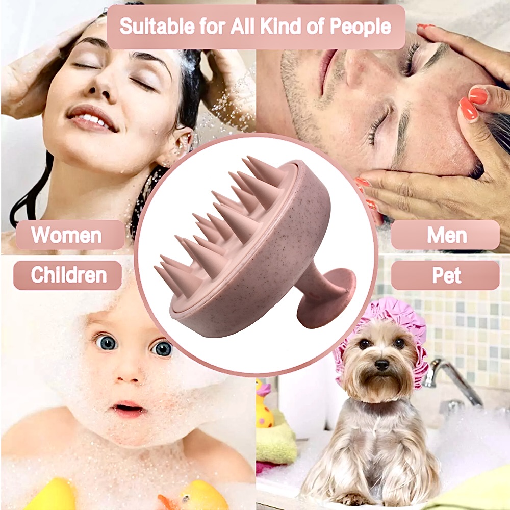 Wheat Straw Silicone Head Wash - огляд і ціна Hair Care Tonic