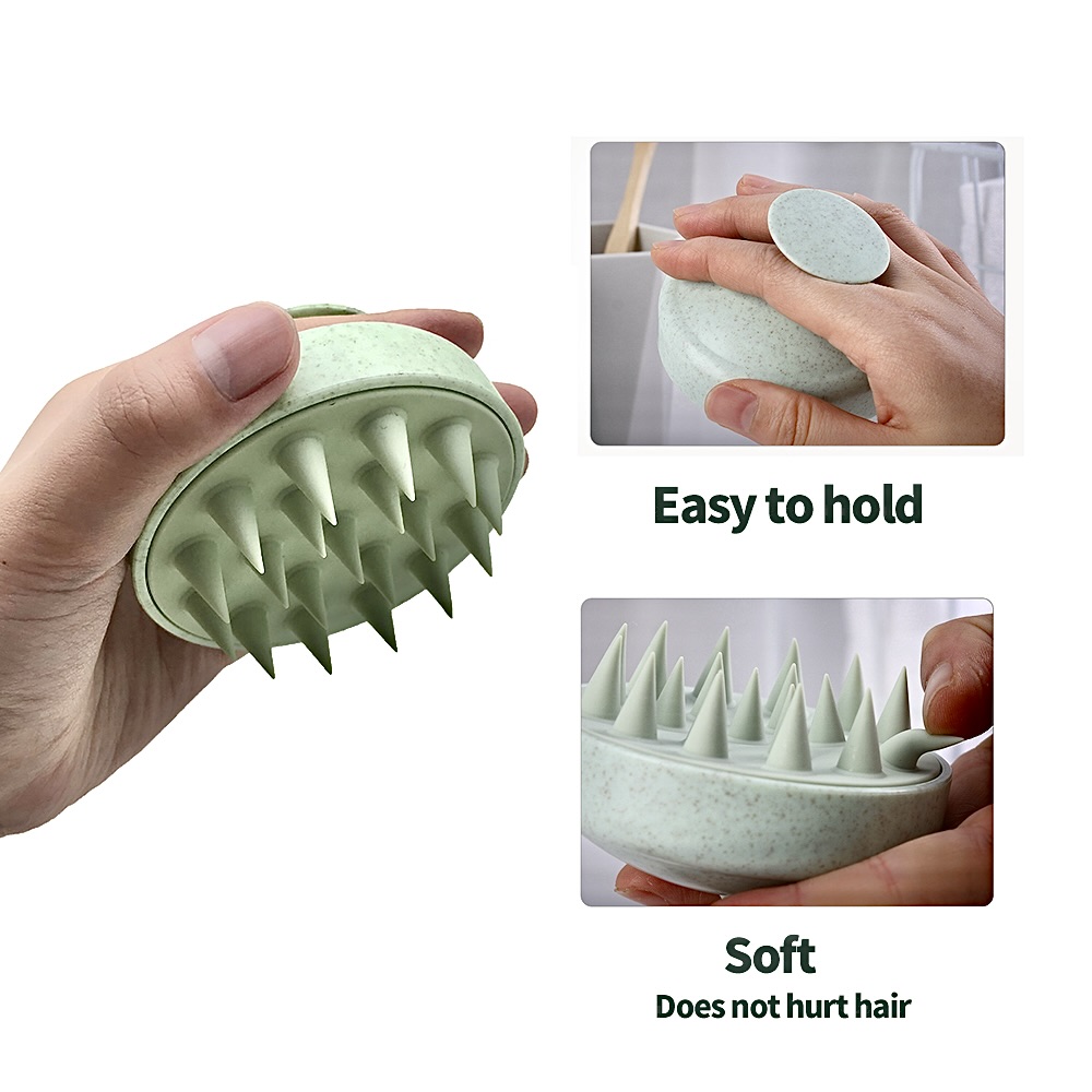 Wheat Straw Silicone Head Wash - огляд і ціна Hair Care Tonic