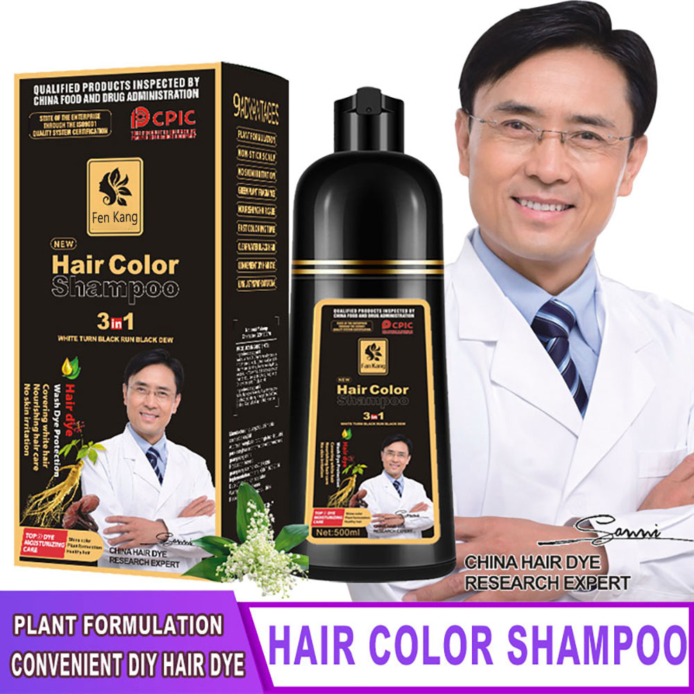 3 In 1 Instant Coloring Shampo - огляд і ціна Hair Care Tonic