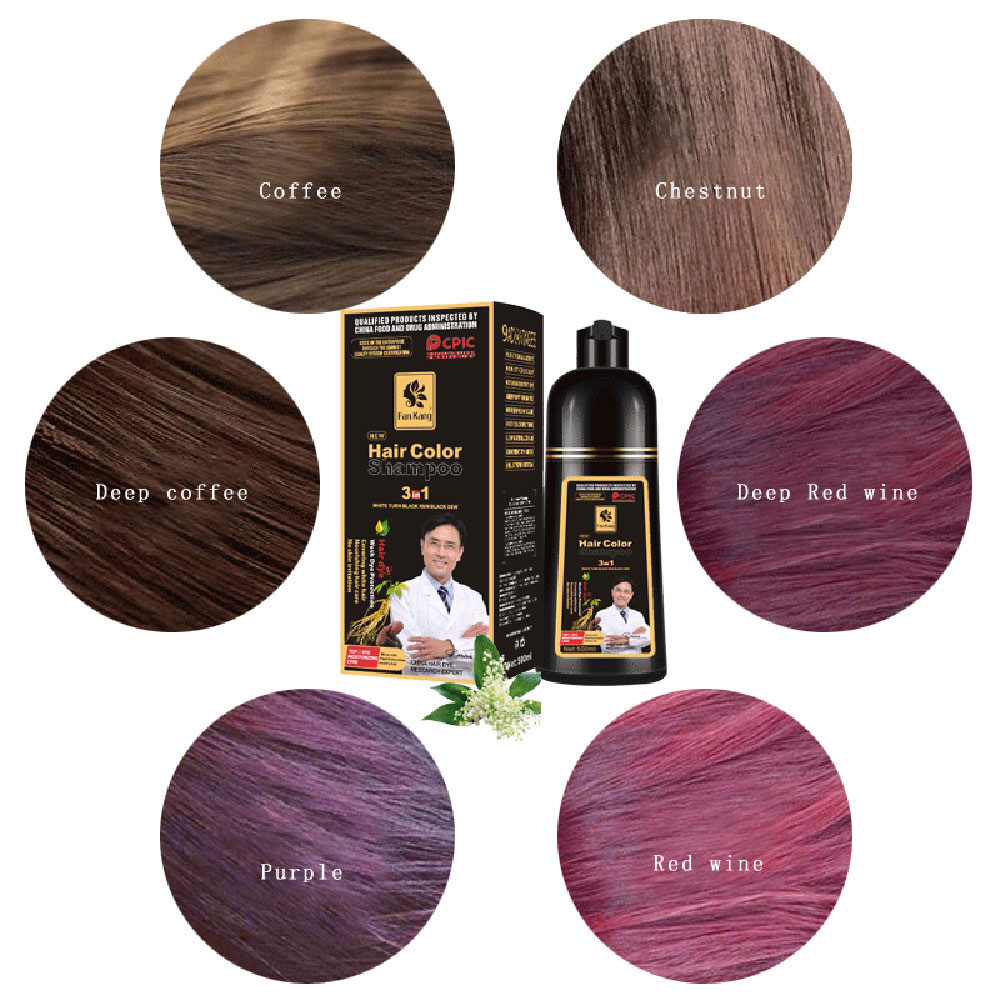 3 In 1 Instant Coloring Shampo - огляд і ціна Hair Care Tonic