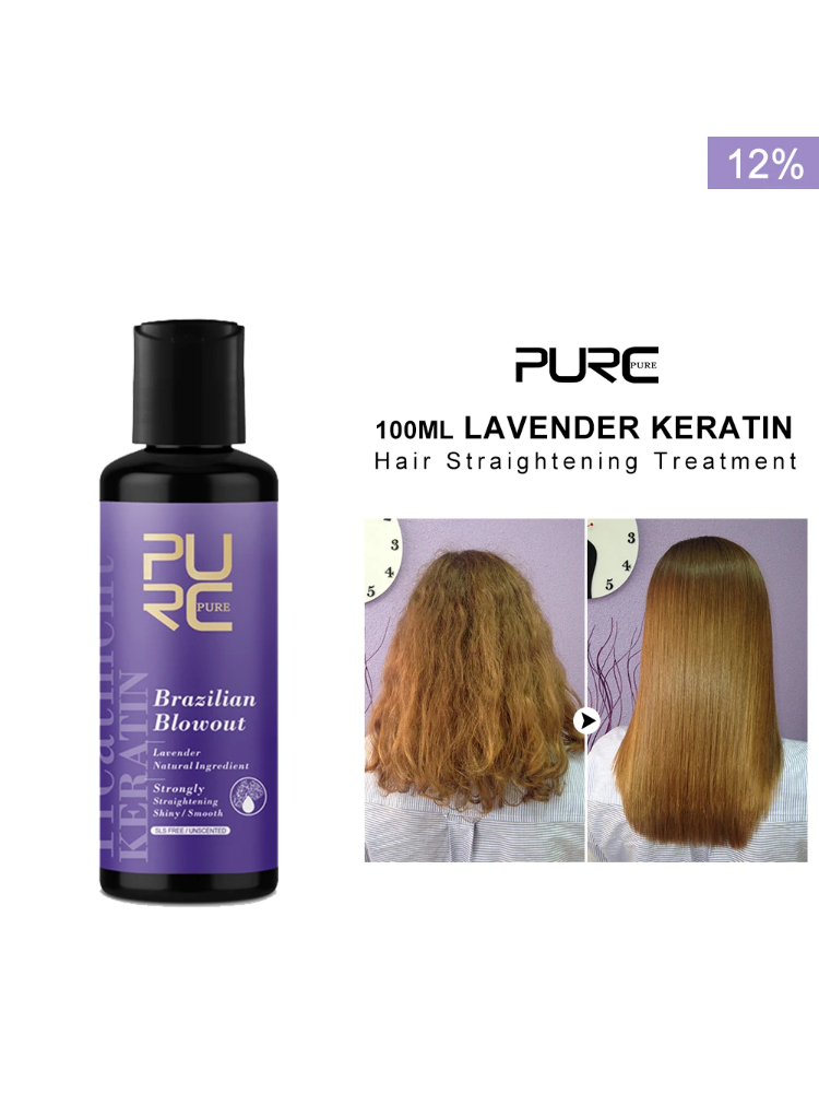 PURC Lavender 12% Brazilian Ke - огляд і ціна Hair Care Organic